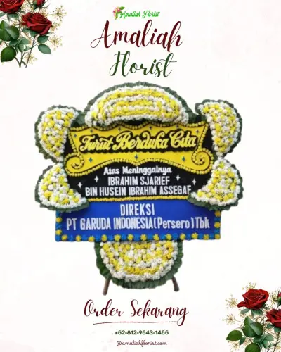 Papan Bunga Duka di Nambo